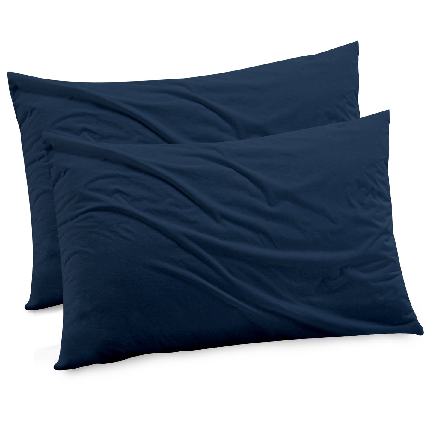 KINGREST Waterproof Pillow Protectors with Zipper (Pack of 2)