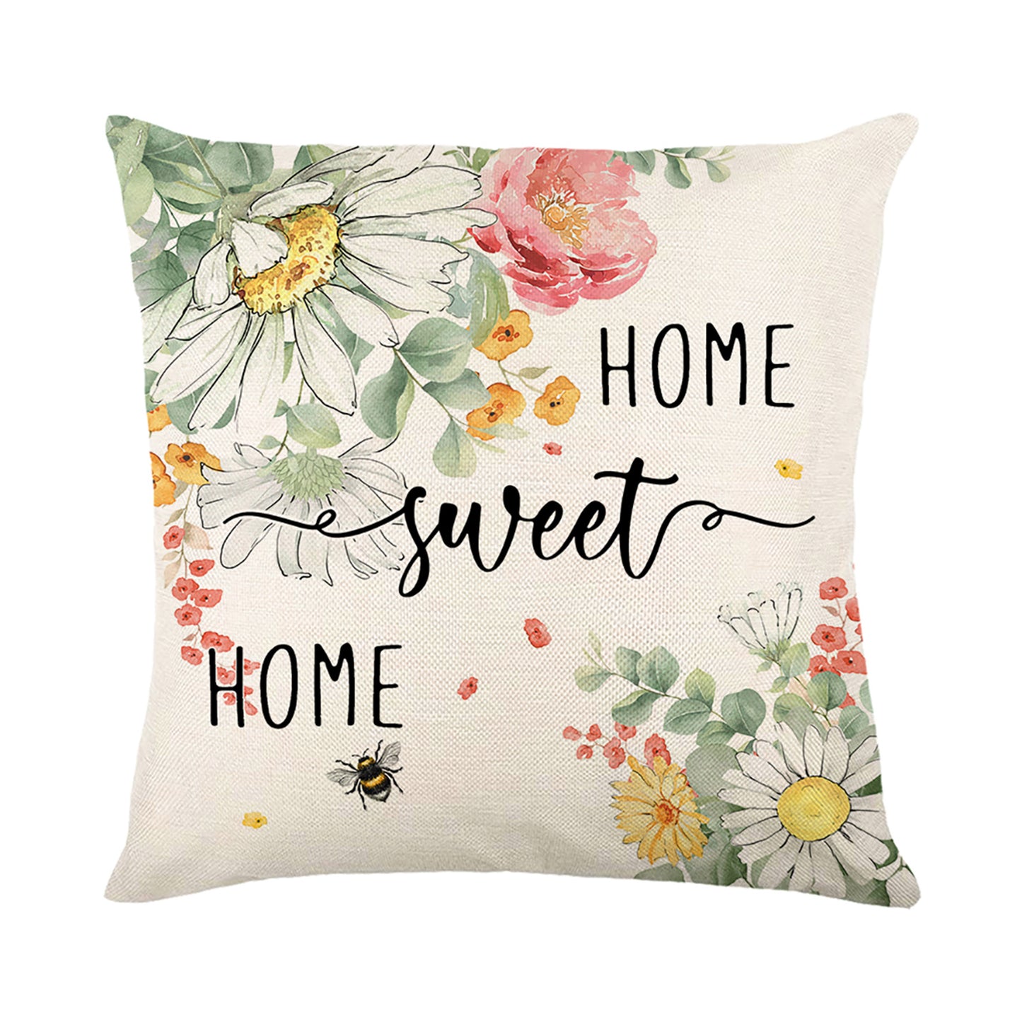 Gogreen Holiday Deal Selection Phantoscope New Living Series Duplex Printing Decorative Throw Pillow Covers, 18" x 18", Set of 4