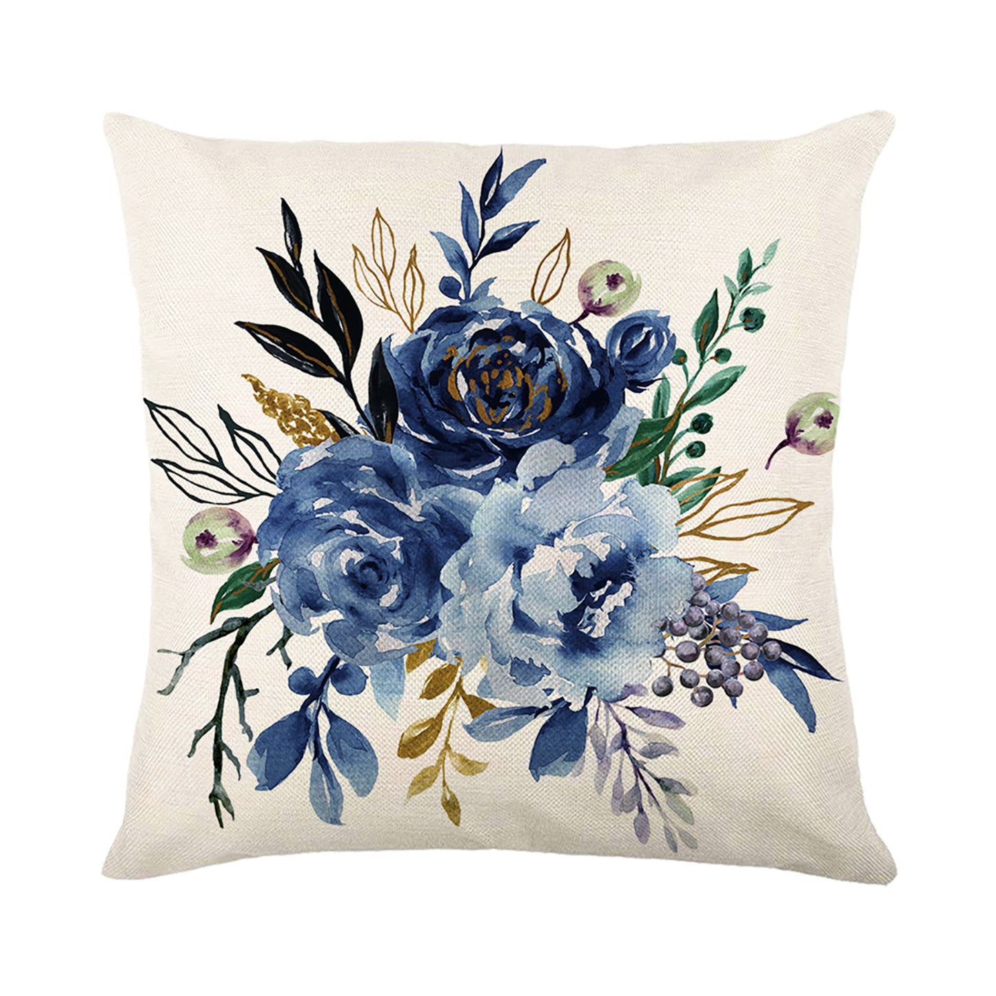 Gogreen Holiday Deal Selection Phantoscope New Living Series Duplex Printing Decorative Throw Pillow Covers, 18" x 18", Set of 4