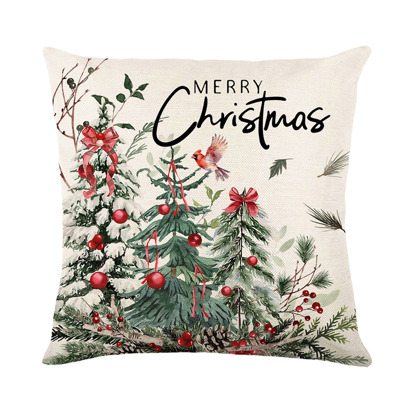 Gogreen Holiday Deal Selection Phantoscope New Living Series Duplex Printing Decorative Throw Pillow Covers, 18" x 18", Set of 4
