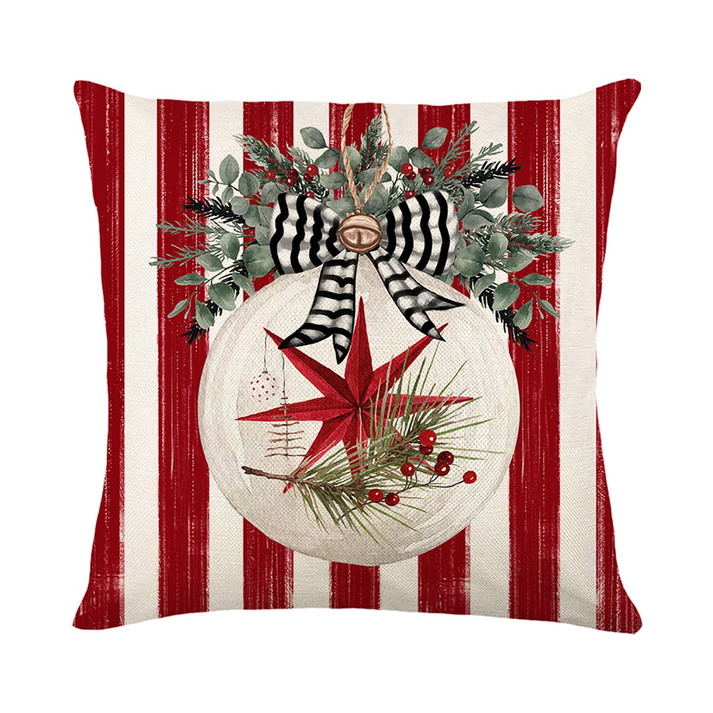 Gogreen Holiday Deal Selection Phantoscope New Living Series Duplex Printing Decorative Throw Pillow Covers, 18" x 18", Set of 4