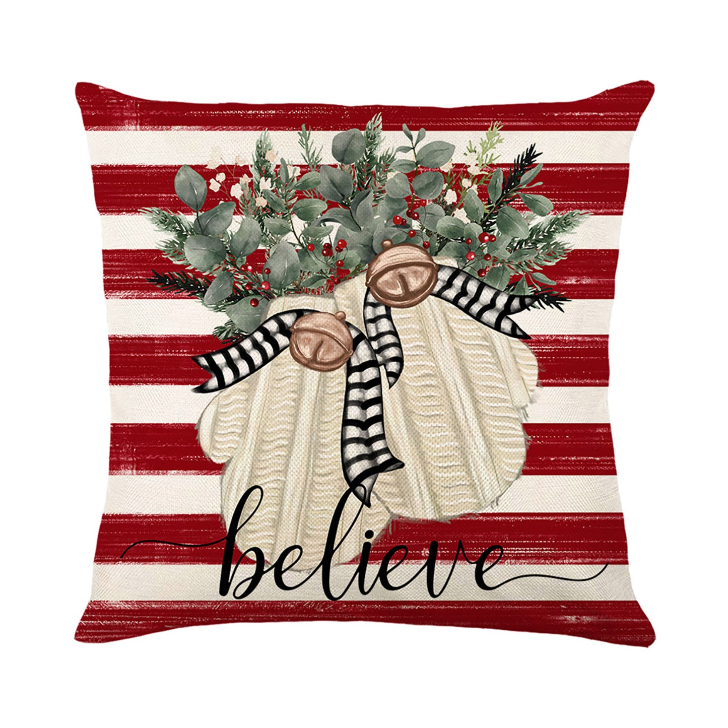 Gogreen Holiday Deal Selection Phantoscope New Living Series Duplex Printing Decorative Throw Pillow Covers, 18" x 18", Set of 4