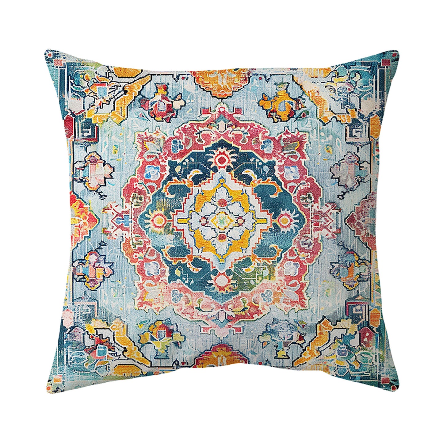 Gogreen Holiday Deal Selection Phantoscope New Living Series Duplex Printing Decorative Throw Pillow Covers, 18" x 18", Set of 4