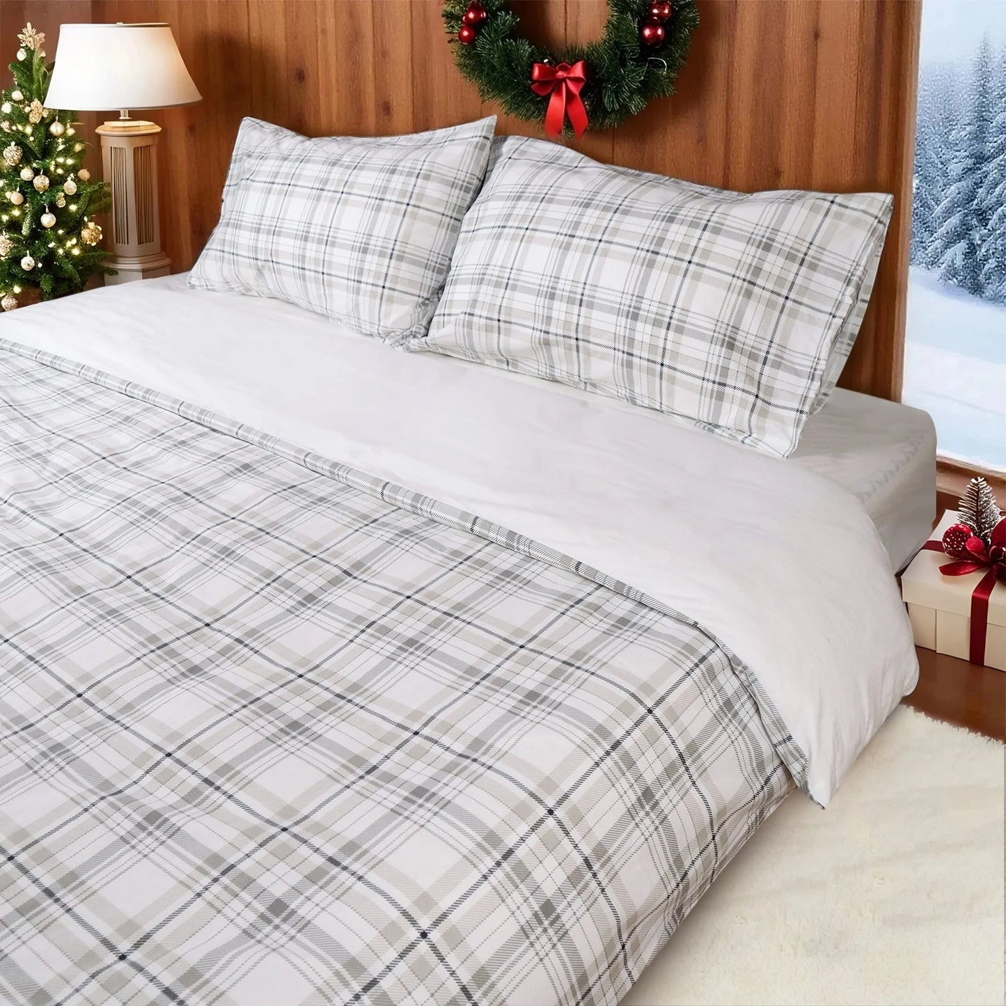Gogreen 100% Cotton Duvet Cover Set
