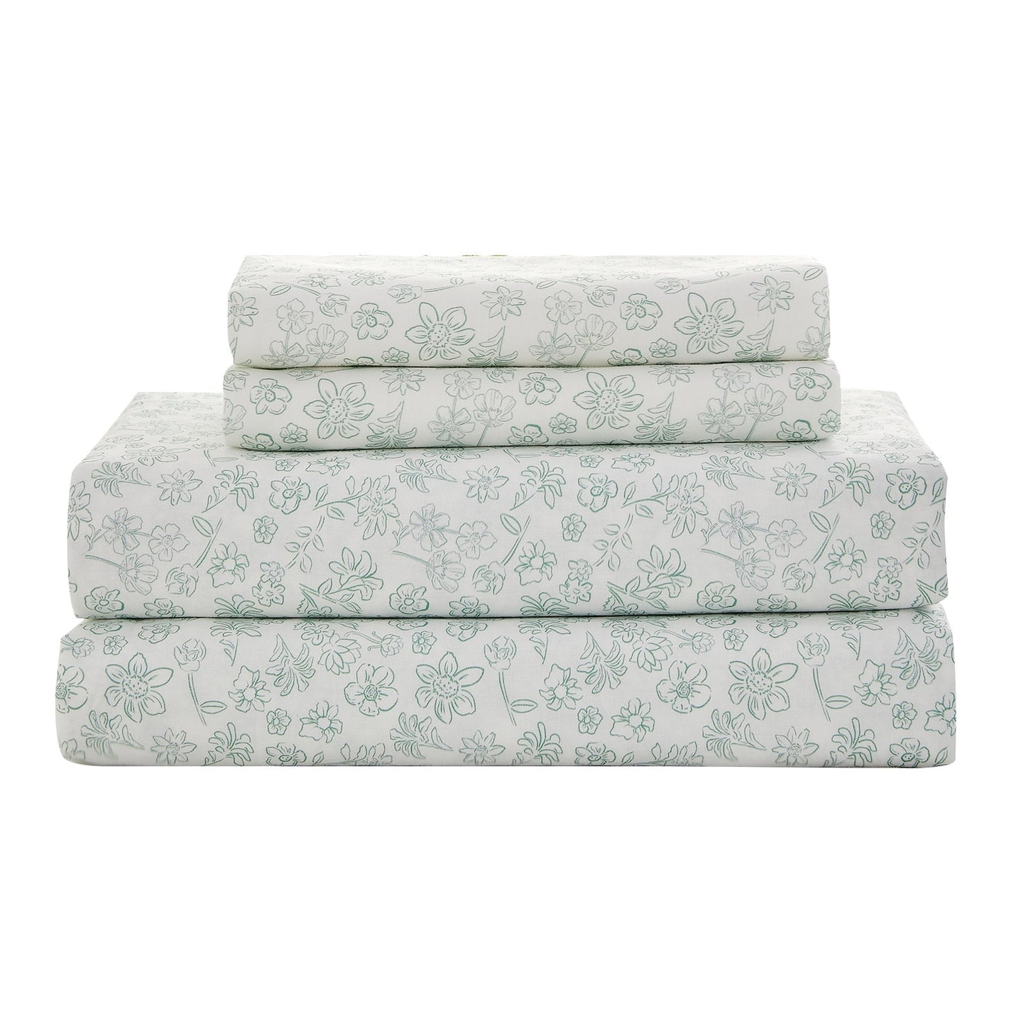 Gogreen 100% Cotton 3PC Deep Pocket Twin XL Sheet Set Fit 16, Breathable Super Soft Twin XL Size Sheet Set, Luxury Hotel Style Home Decor Twin XL Bed Sheet Set, Gift for Women, Men