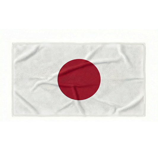 Gogreen 2026 World Cup Beach Towel with Japanese Flag Print, (30x60 Inch, 1-Pack) - Quick Dry Sand Free Beach Towel - Stylish Unique Gift