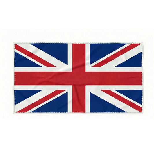 Gogreen 2026 World Cup Beach Towel with British Flag Print, (30x60 Inch, 1-Pack) - Quick Dry Sand Free Beach Towel - Stylish Unique Gift