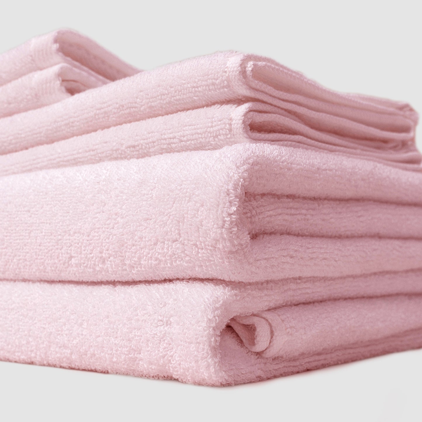 Gogreen White Bath Towel Sets of 6 Pieces, 2 Bath Towels 2 Hand Towels 2 Washcloths, 100% Cotton Highly Absorbent Towels for Bathroom, Gym, Hotel