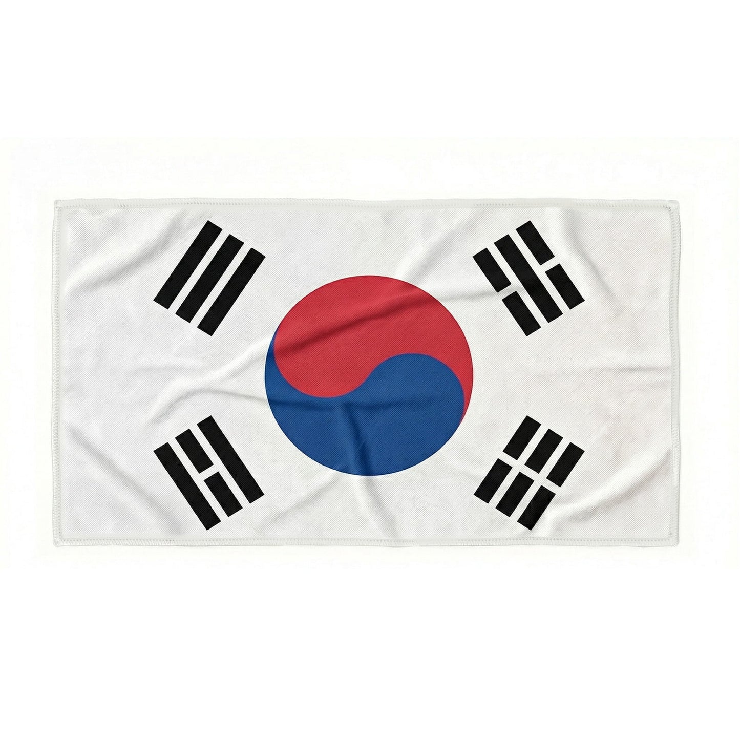 Gogreen 2026 World Cup Beach Towel with Korean Flag Print, (30x60 Inch, 1-Pack) - Quick Dry Sand Free Beach Towel - Stylish Unique Gift