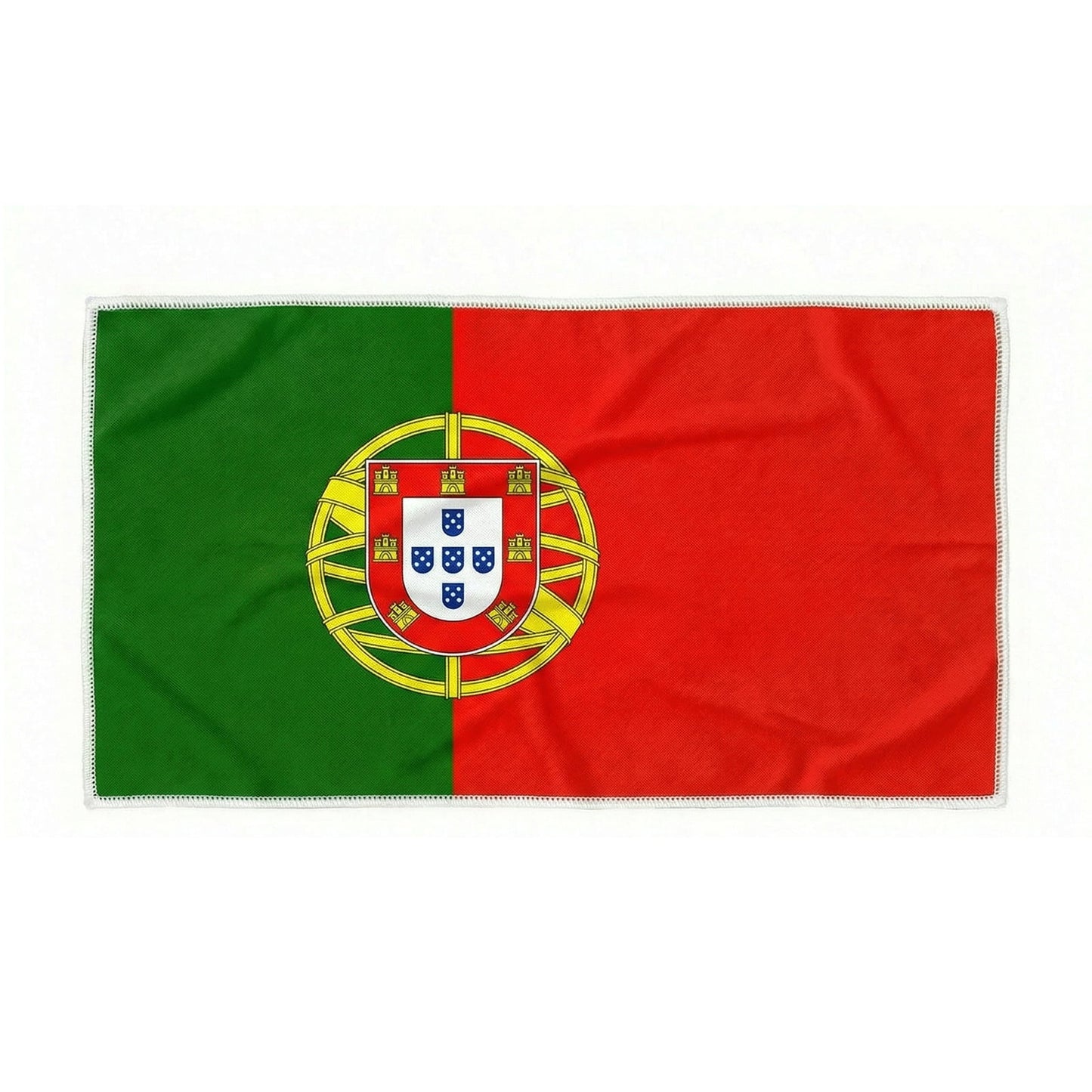 Gogreen 2026 World Cup Beach Towel with Portuguese Flag Print, (30x60 Inch, 1-Pack) - Quick Dry Sand Free Beach Towel - Stylish Unique Gift