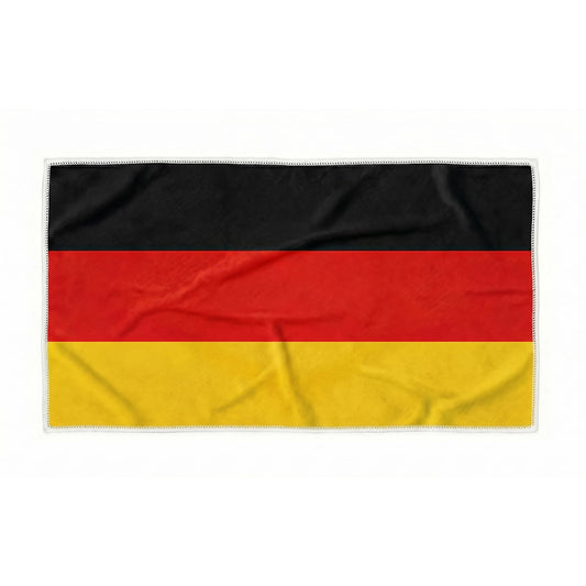 Gogreen 2026 World Cup Beach Towel with German Flag Print, (30x60 Inch, 1-Pack) - Quick Dry Sand Free Beach Towel - Stylish Unique Gift