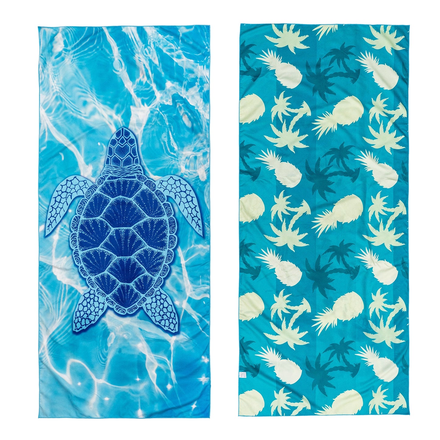 Gogreen Quick Dry Sand Free Beach Towel for Travel Pool Lightweight 71x32 In Absorbent Microfiber Oversized Towels Yoga Bath Camping Sport - Stylish Unique Gift