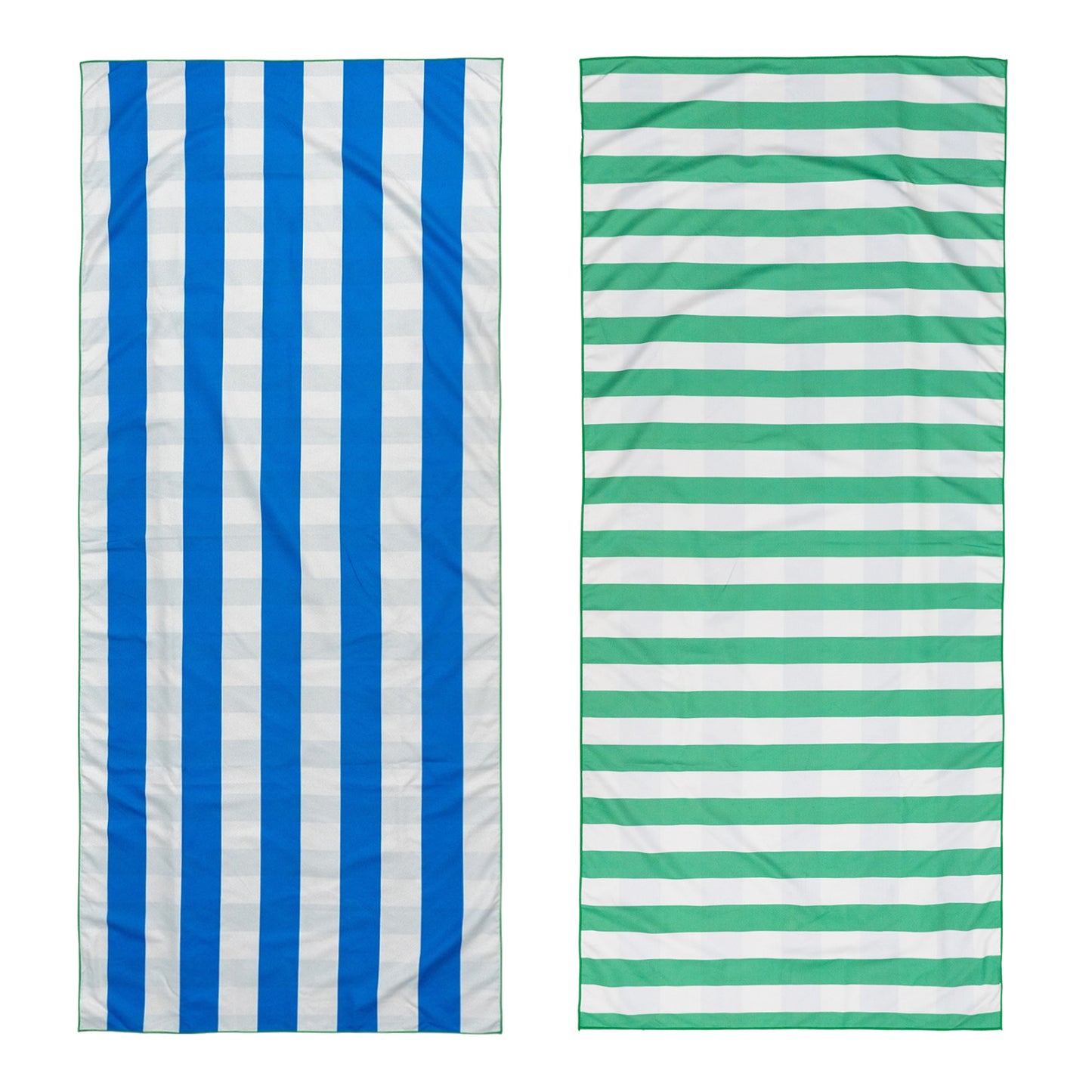 Gogreen Quick Dry Sand Free Beach Towel for Travel Pool Lightweight 71x32 In Absorbent Microfiber Oversized Towels Yoga Bath Camping Sport - Stylish Unique Gift