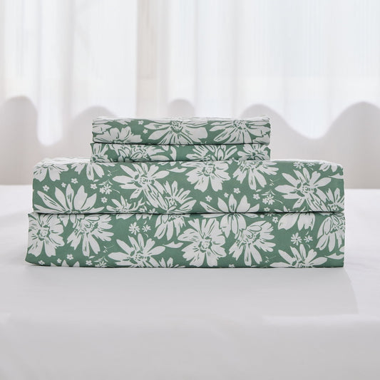 Gogreen 3PC Deep Pocket Twin Sheet Set Fit 14, Breathable Microfiber Super Soft Twin Size Sheet Set, Luxury Hotel Style Home Decor Twin Bed Sheet Set, Gift for Women, Men