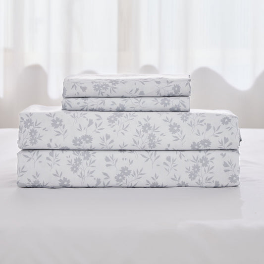 Gogreen 3PC Deep Pocket Twin Sheet Set Fit 14, Breathable Microfiber Super Soft Twin Size Sheet Set, Luxury Hotel Style Home Decor Twin Bed Sheet Set, Gift for Women, Men