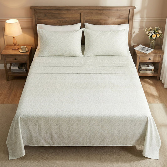 Gogreen 3PC Deep Pocket Twin Sheet Set Fit 14, Breathable Microfiber Super Soft Twin Size Sheet Set, Luxury Hotel Style Home Decor Twin Bed Sheet Set, Gift for Women, Men