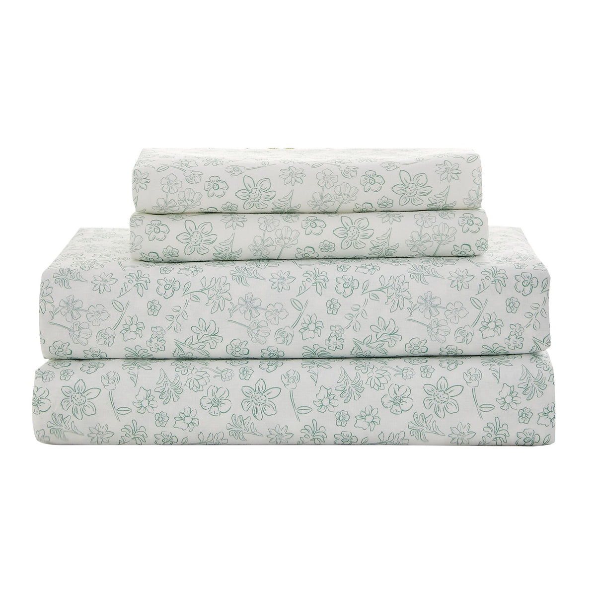 Gogreen 100% Cotton 3PC Deep Pocket Twin XL Sheet Set Fit 16, Breathable Super Soft Twin XL Size Sheet Set, Luxury Hotel Style Home Decor Twin XL Bed Sheet Set, Gift for Women, Men