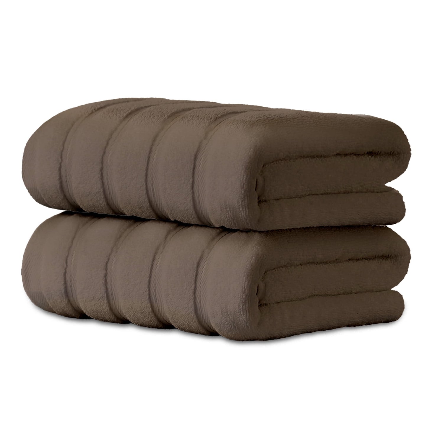 Hitime 100% Cotton Bath Towel Sets of 2 Pieces, 2 Bath Towel, Highly Absorbent Towels for Bathroom, Gym, Hotel