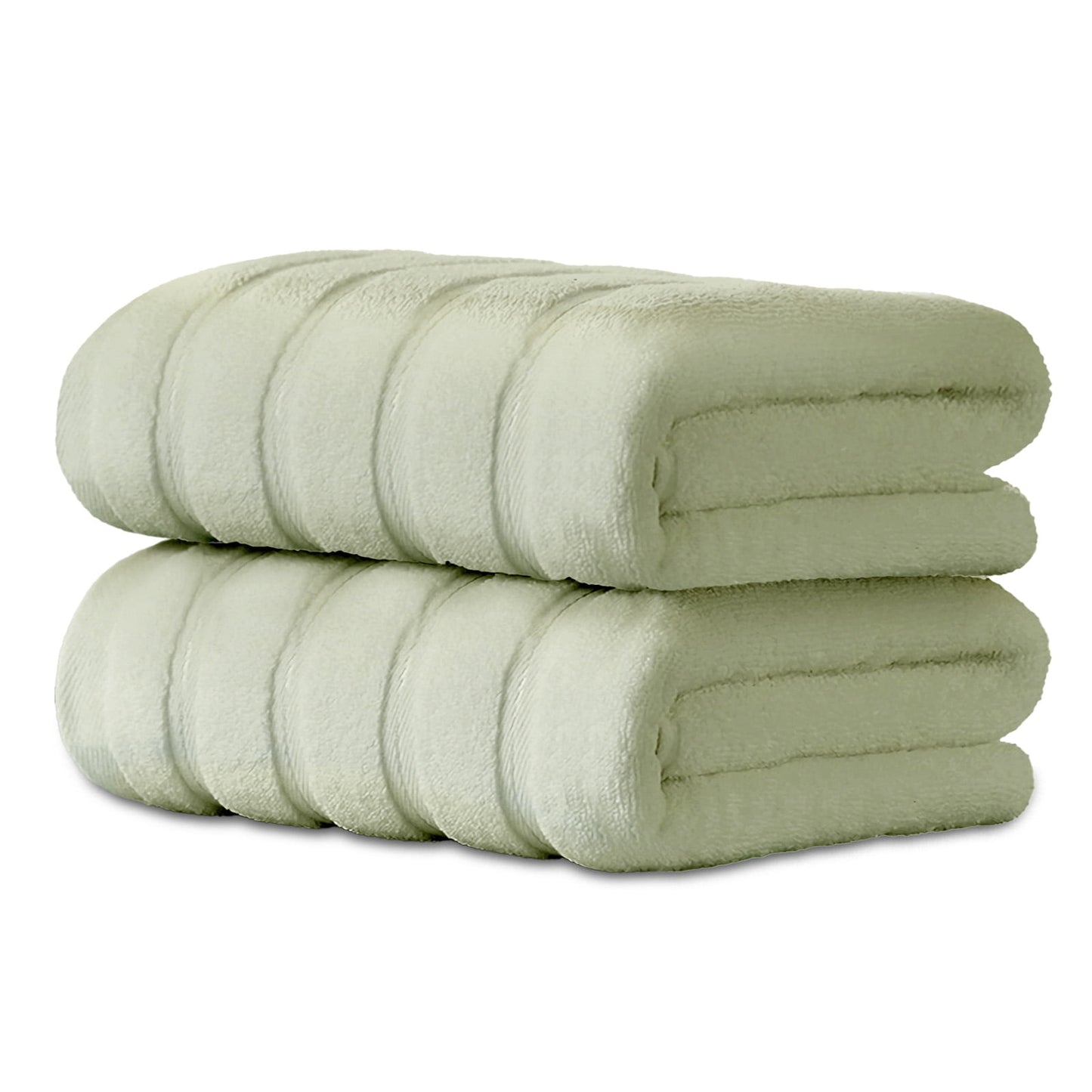 Hitime 100% Cotton Bath Towel Sets of 2 Pieces, 2 Bath Towel, Highly Absorbent Towels for Bathroom, Gym, Hotel