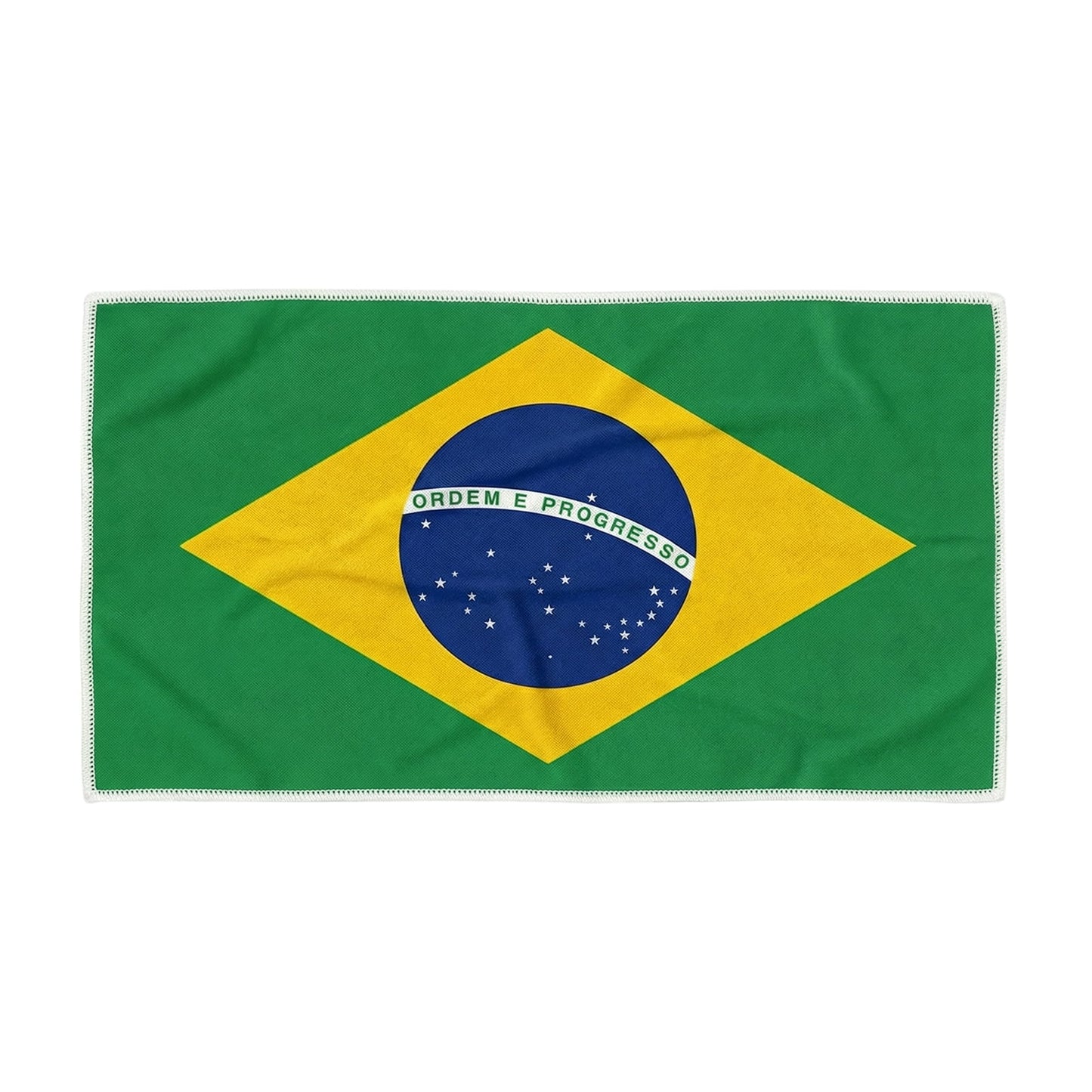 Gogreen 2026 World Cup Beach Towel with Brazilian Flag Print, (30x60 Inch, 1-Pack) - Quick Dry Sand Free Beach Towel - Stylish Unique Gift