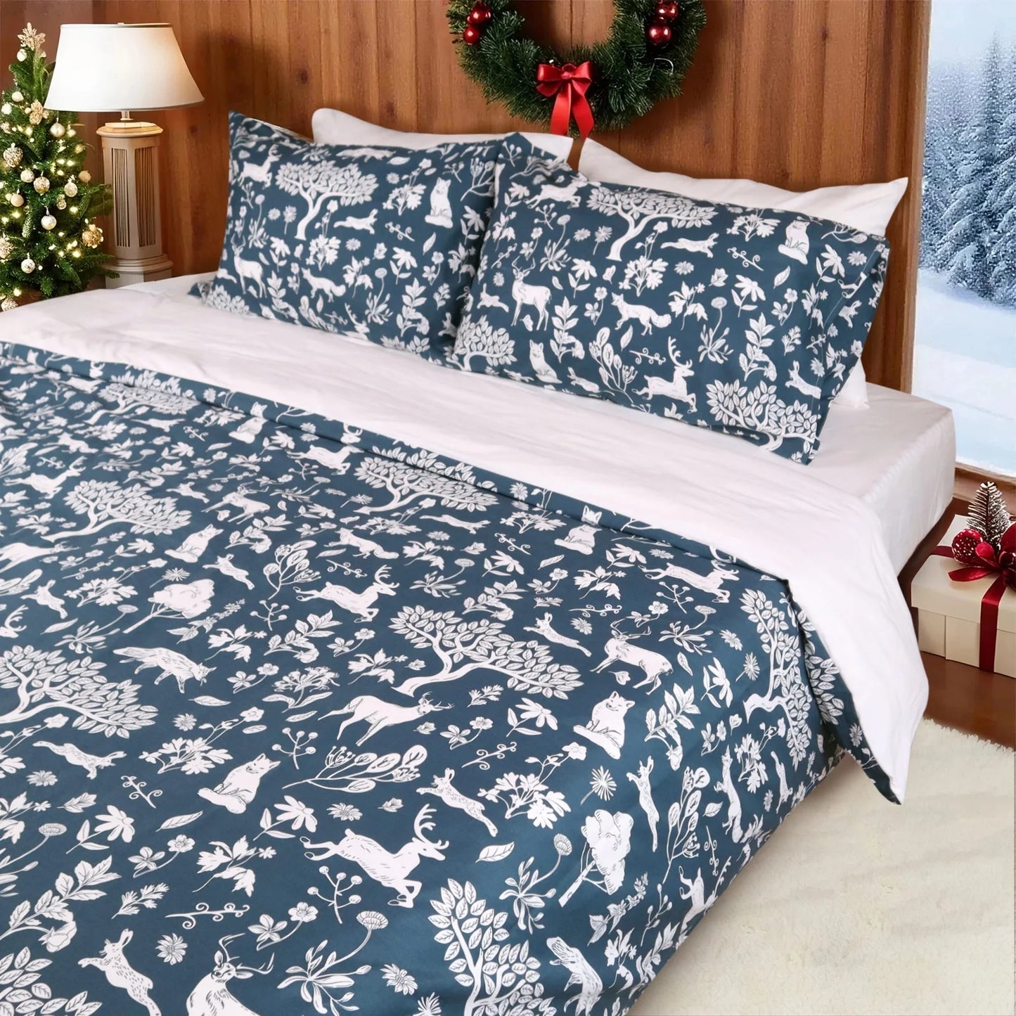 Gogreen 100% Cotton Duvet Cover Set
