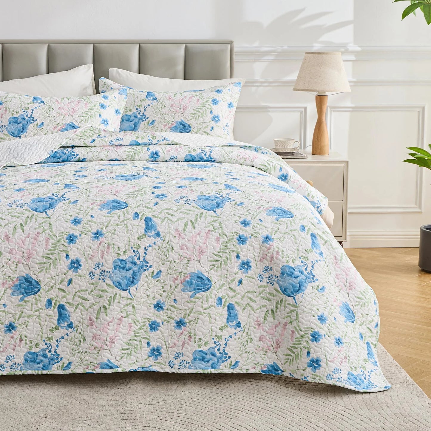 Hitime Premium Microfiber Quilt Set